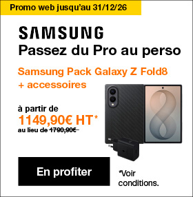 Pack Galaxy Z Fold8 + accessoire