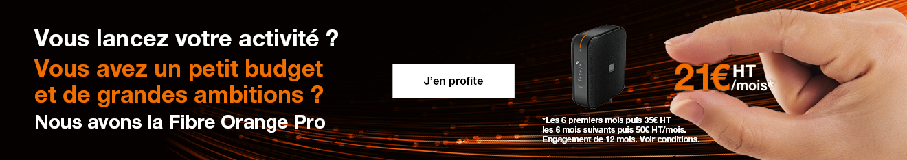 Livebox Pro fibre - remise créateur 