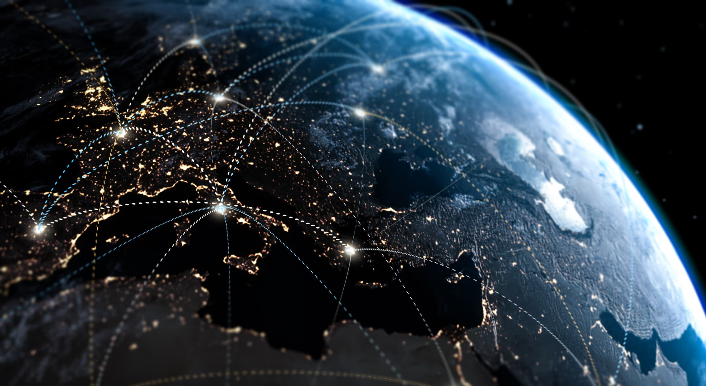 la planète éclairée