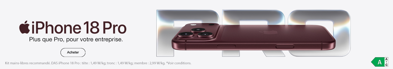 Nouveaux iPhone 18 Pro