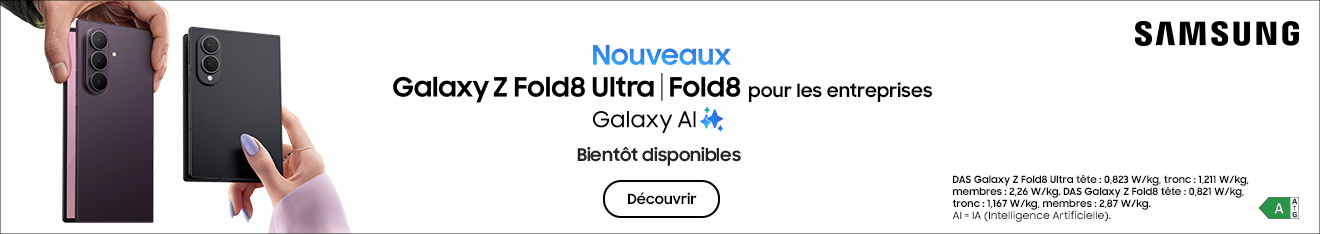 Nouveaux pliables Galaxy Z Fold8